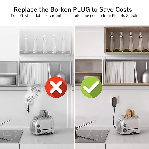 SafeGuard™ GFCI Replacement Plug